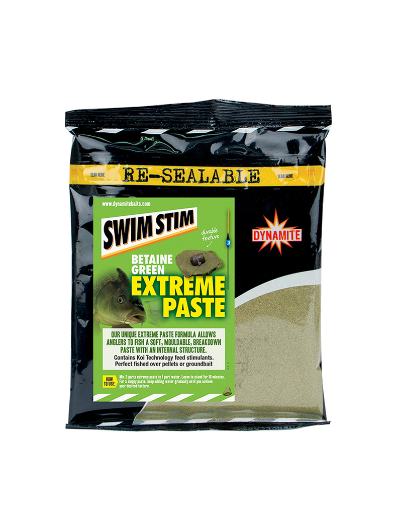 Паста Dynamite Baits Swim Stim Extreme Paste Betaine Green (зеленый бетаин) 350g Паста Dynamite Baits Swim Stim Extreme Paste Betaine Green (зеленый бетаин) 350g
