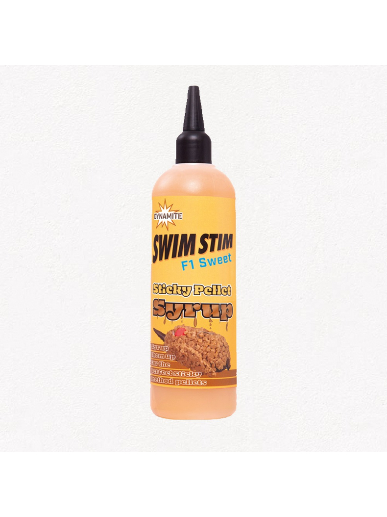 Сироп для пеллетса Dynamite Baits Swim Stim Sticky Pellet Syrup F1 Sweet (сладкий) 300ml Сироп для пеллетса Dynamite Baits Swim Stim Sticky Pellet Syrup F1 Sweet (сладкий) 300ml