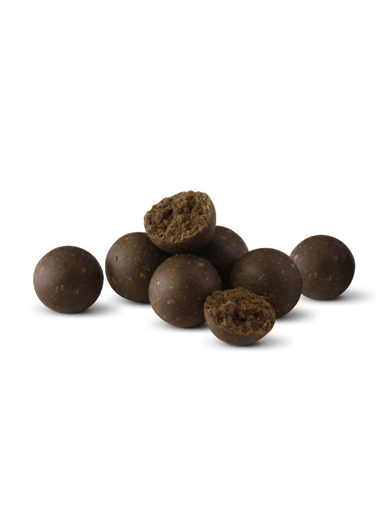 Бойлы насадочные пылящие FFEM Monster Soluble Boilies HNV-Mussel (GLM и Ракушка) 22mm 350г, изображение 2