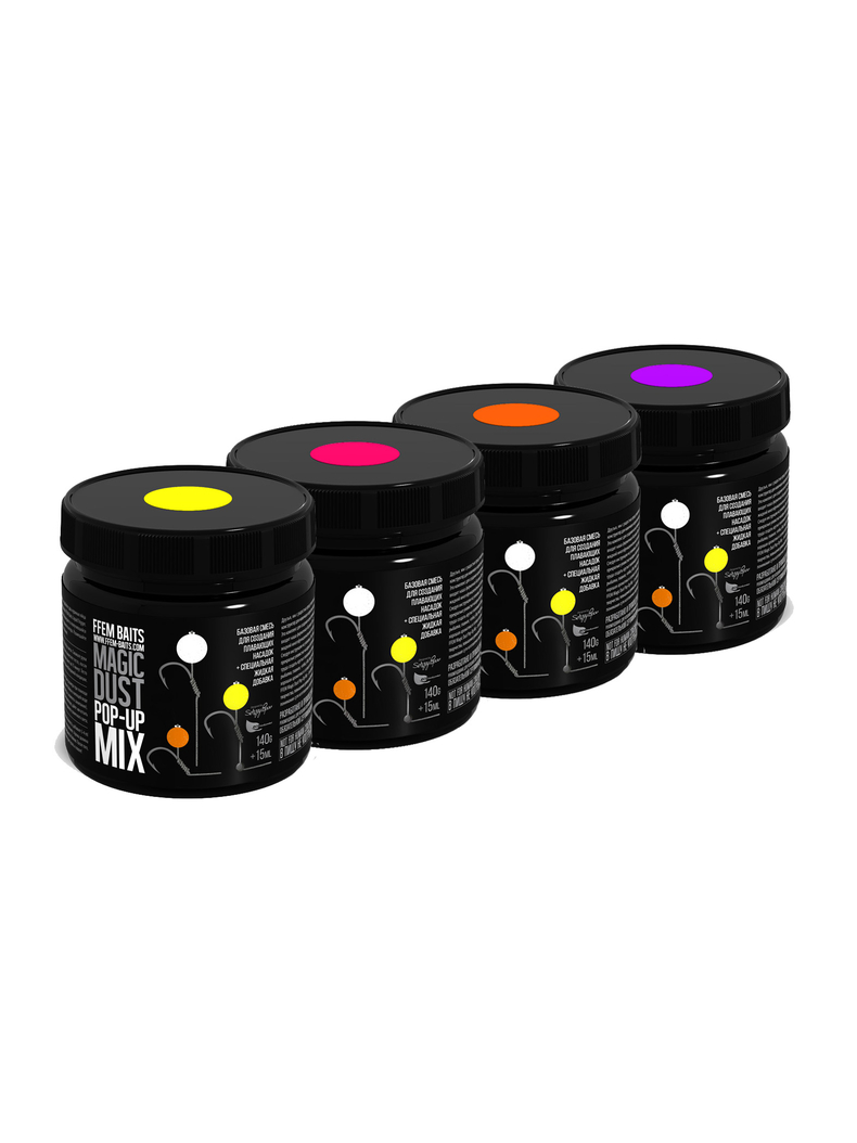 Микс для изготовления плавающих бойлов FFEM Pop-Up Mix Fluro, Цвет бойлов: Pink (Розовый) Микс для изготовления плавающих бойлов FFEM Pop-Up Mix Fluro, Цвет бойлов: Pink (Розовый)