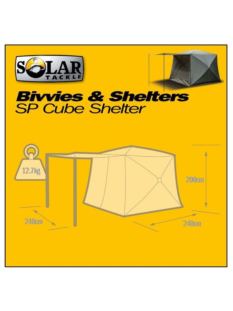 Быстросборное укрытие SOLAR SP Cube Shelter, изображение 5