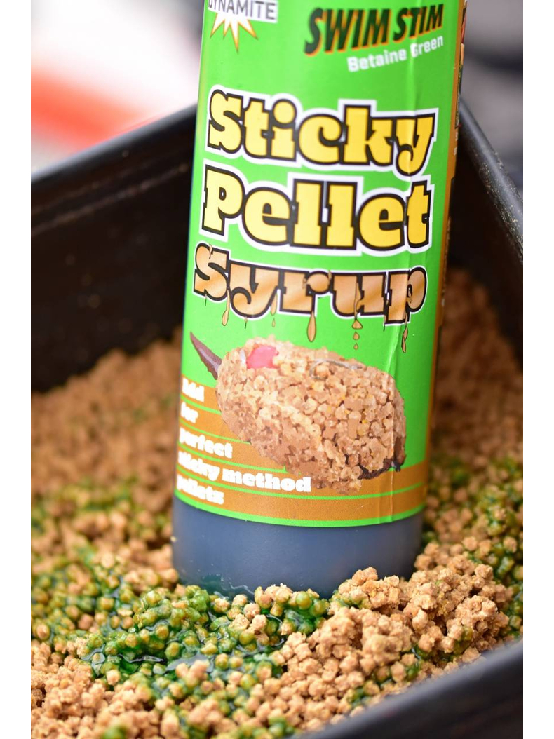 Сироп для пеллетса Dynamite Baits Swim Stim Sticky Pellet Syrup Betaine Green (бетаин) 300ml, изображение 2 Сироп для пеллетса Dynamite Baits Swim Stim Sticky Pellet Syrup Betaine Green (бетаин) 300ml, изображение 2
