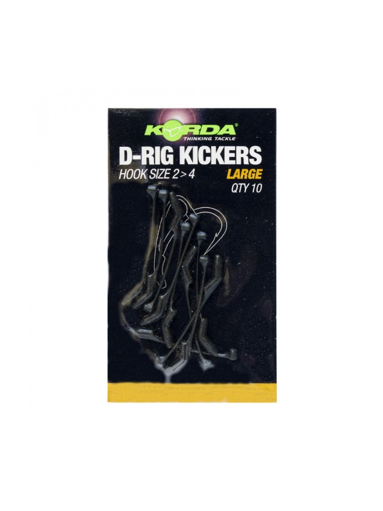 Лентяйки для D-Rig Korda Kickers зеленые, Размер: Large 