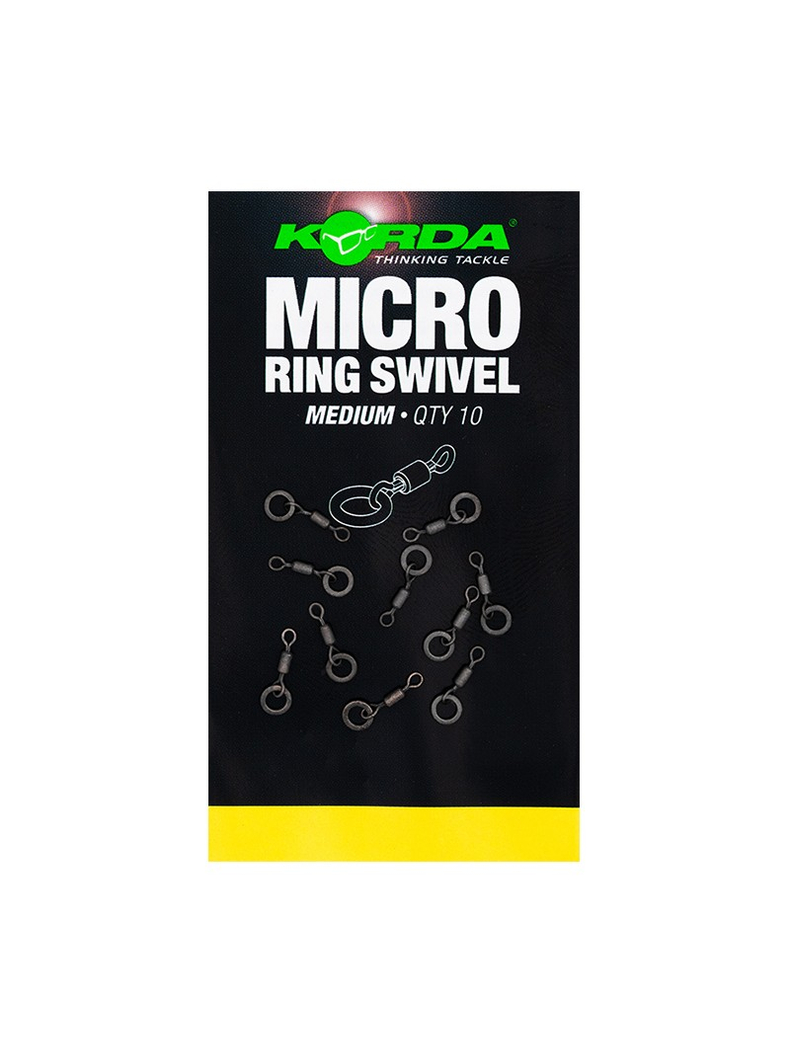 Микровертлюг с кольцом Korda Micro Rig Ring Swivel, Размер: Средний (Medium) Микровертлюг с кольцом Korda Micro Rig Ring Swivel, Размер: Средний (Medium)