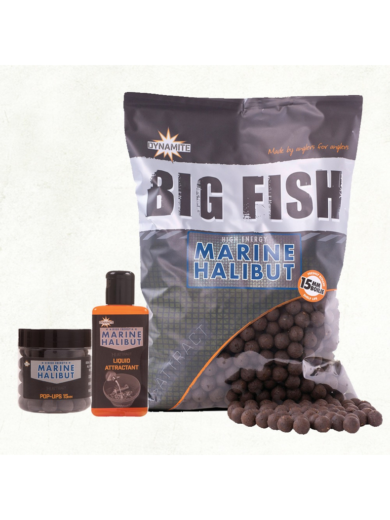 Тонущие бойлы Dynamite Baits Marine Halibut Boilies (морской палтус) 1.8kg, Диаметр: 15 мм, изображение 2