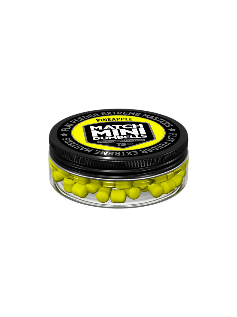 Плавающие мини дамбелсы FFEM Pop-Up Match Mini Pineapple (ананас) 7x10мм, изображение 2 Плавающие мини дамбелсы FFEM Pop-Up Match Mini Pineapple (ананас) 7x10мм, изображение 2
