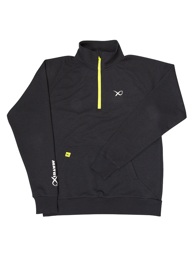 Толстовка Matrix Minimal Black Marl 1/4 Zip Sweater, Размер: XXL, изображение 2 Толстовка Matrix Minimal Black Marl 1/4 Zip Sweater, Размер: XXL, изображение 2