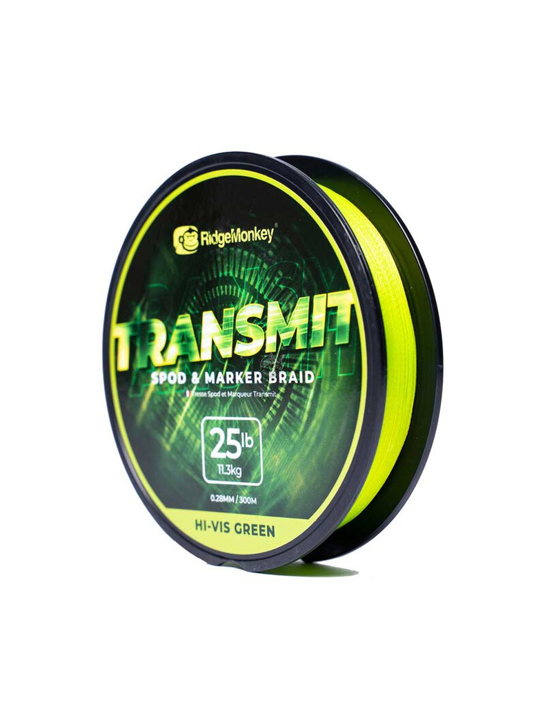 Плетеный шнур Ridge Monkey Transmit Spod & Marker Braid 25lb 300m Плетеный шнур Ridge Monkey Transmit Spod & Marker Braid 25lb 300m