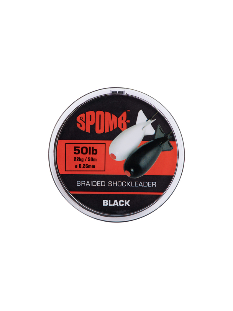 Шок-лидер плетеный Spomb Braided Shockleader 22kg / 50lb, изображение 2 Шок-лидер плетеный Spomb Braided Shockleader 22kg / 50lb, изображение 2