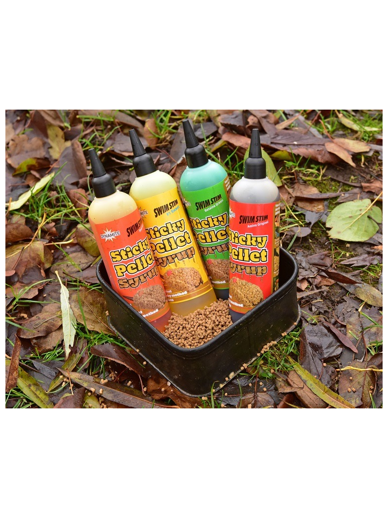 Сироп для пеллетса Dynamite Baits Swim Stim Sticky Pellet Syrup Red Krill (красный криль) 300ml, изображение 3 Сироп для пеллетса Dynamite Baits Swim Stim Sticky Pellet Syrup Red Krill (красный криль) 300ml, изображение 3