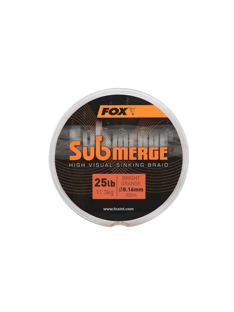 Плетеная леска FOX Submerge High Visual Sinking Braid, Длина: 600 м, Диаметр лески: 0.20 мм, изображение 3