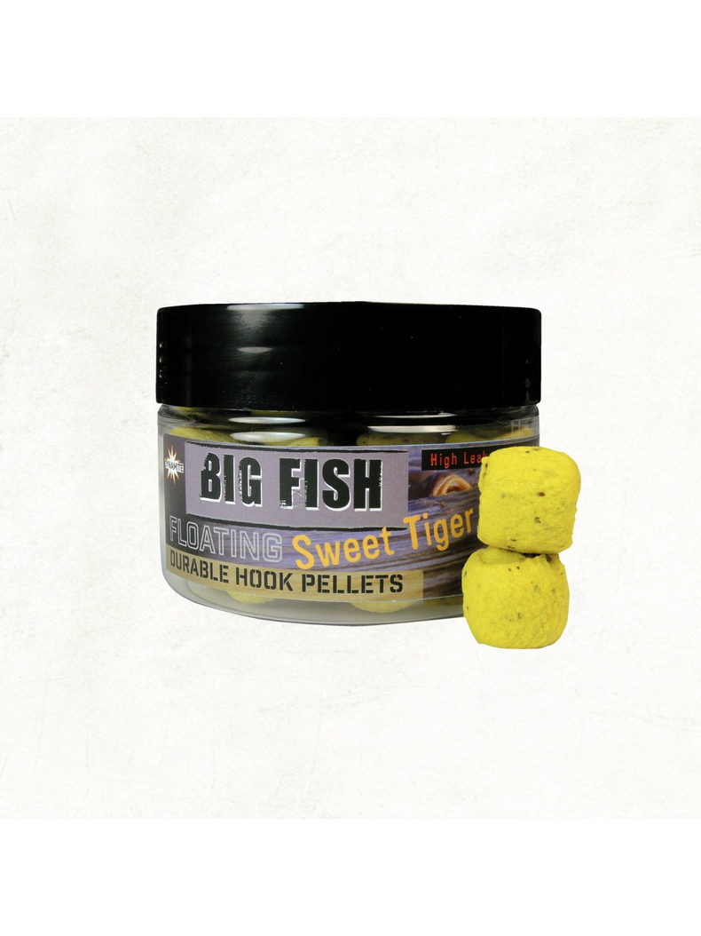 Плавающие насадки Dynamite Baits Big Fish Floating Durable Hookbaits Sweet Tiger (сладкий тигровый орех) 12mm