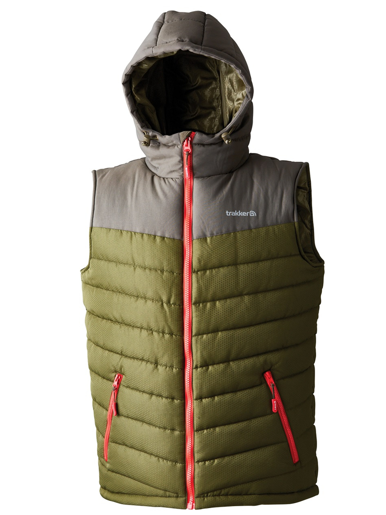 Утепленный жилет с капюшоном Trakker HexaThermic Bodywarmer, Размер: S