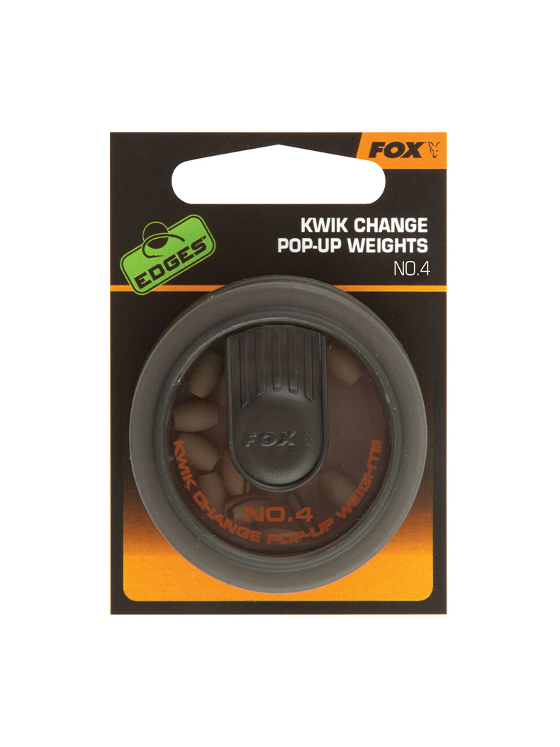 Грузики для огрузки поводка FOX Kwik Change Pop Up Weights, Размер: 1, изображение 9 Грузики для огрузки поводка FOX Kwik Change Pop Up Weights, Размер: 1, изображение 9
