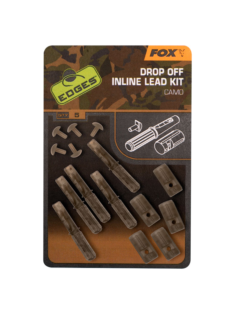 Набор для сбрасывающегося инлайн монтажа FOX Camo Inline Lead Drop Off Kit