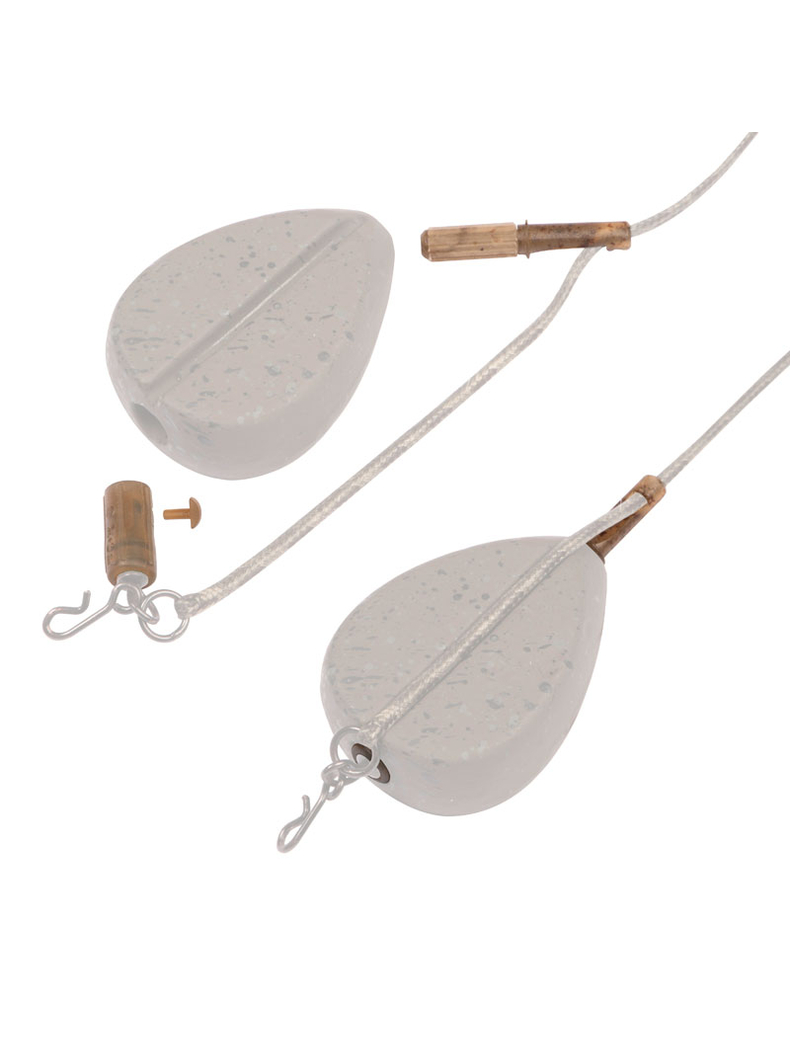 Набор для сбрасывающегося инлайн монтажа FOX Camo Inline Lead Drop Off Kit, изображение 2