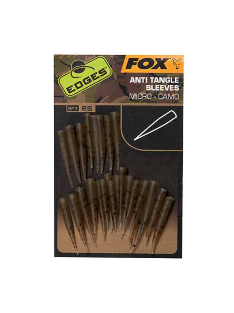 Отводчик микро FOX Edges Camo Micro Anti Tangle Sleeves Отводчик микро FOX Edges Camo Micro Anti Tangle Sleeves