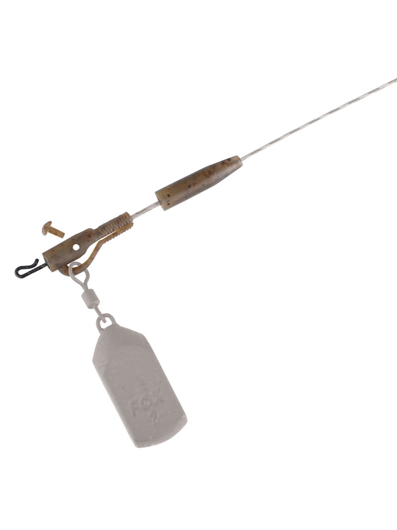 Набор для монтажа Безопасная Клипса FOX Edges Camo Power Grip Lead Clip Kit с усиленным конусом, изображение 2