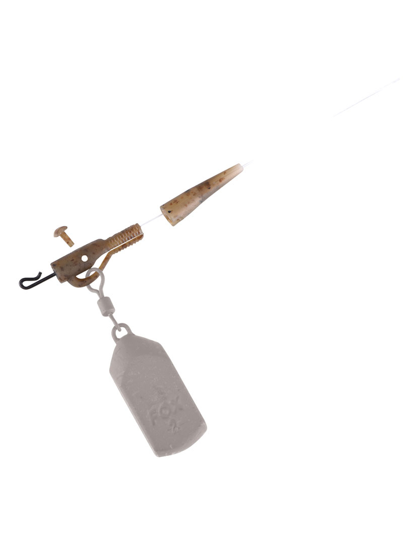 Набор для монтажа Безопасная Клипса FOX Edges Camo Slik Lead Clip Kit с классическим конусом, Размер быстросъема: 10, изображение 3 Набор для монтажа Безопасная Клипса FOX Edges Camo Slik Lead Clip Kit с классическим конусом, Размер быстросъема: 10, изображение 3