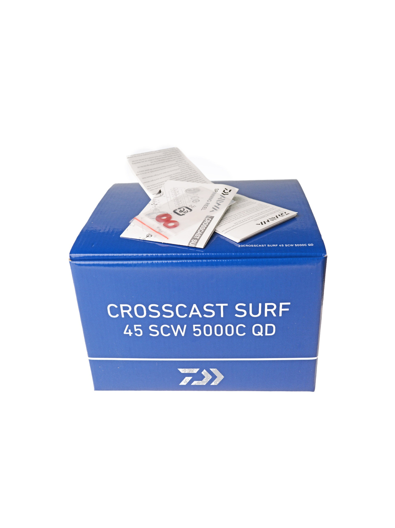 Катушка Daiwa 20 Crosscast Surf 45 SCW 5000C QD, изображение 9 Катушка Daiwa 20 Crosscast Surf 45 SCW 5000C QD, изображение 9