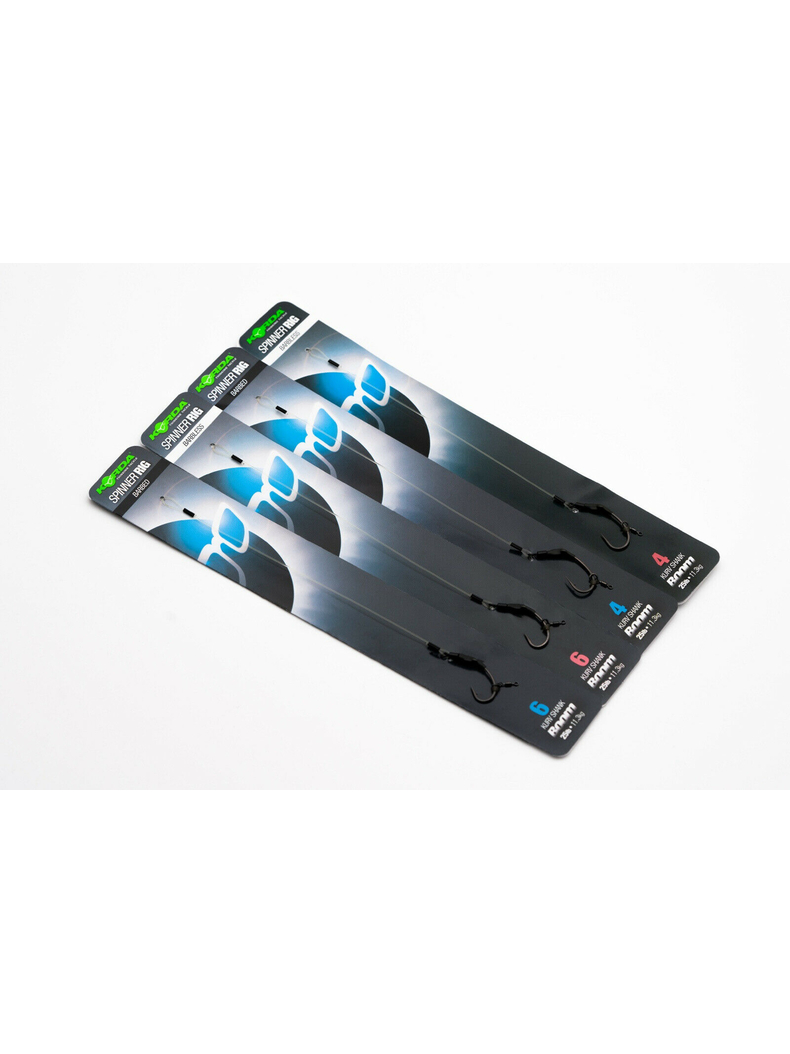 Поводок готовый Korda Spinner Rig Kurv Shank Boom, Размер крючка: № 4 (с бородкой) Поводок готовый Korda Spinner Rig Kurv Shank Boom, Размер крючка: № 4 (с бородкой)