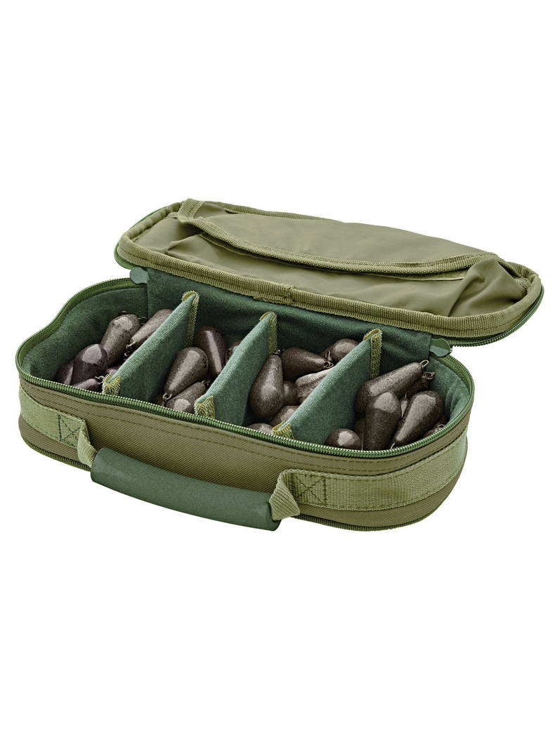 Сумка для грузил с перегородками Trakker NXG Lead Pouch Four Compartment, изображение 4 Сумка для грузил с перегородками Trakker NXG Lead Pouch Four Compartment, изображение 4