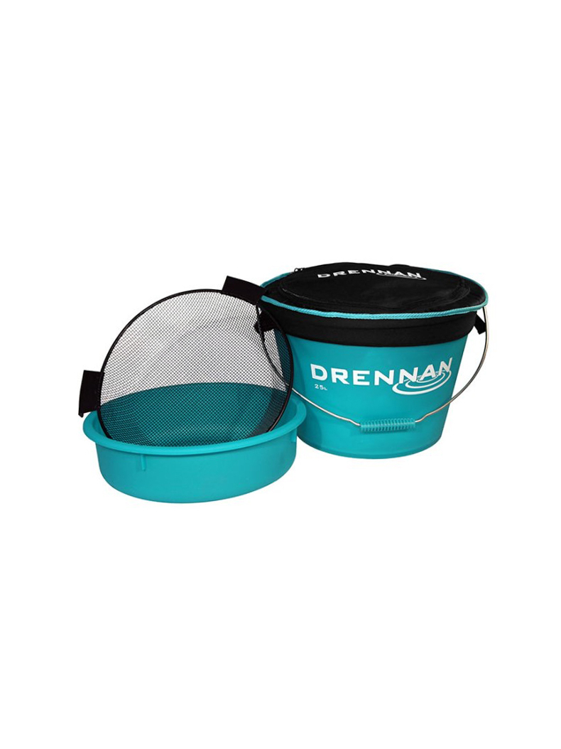 Набор из прикормочного ведра и сита Drennan Bait Bucket System 25L
