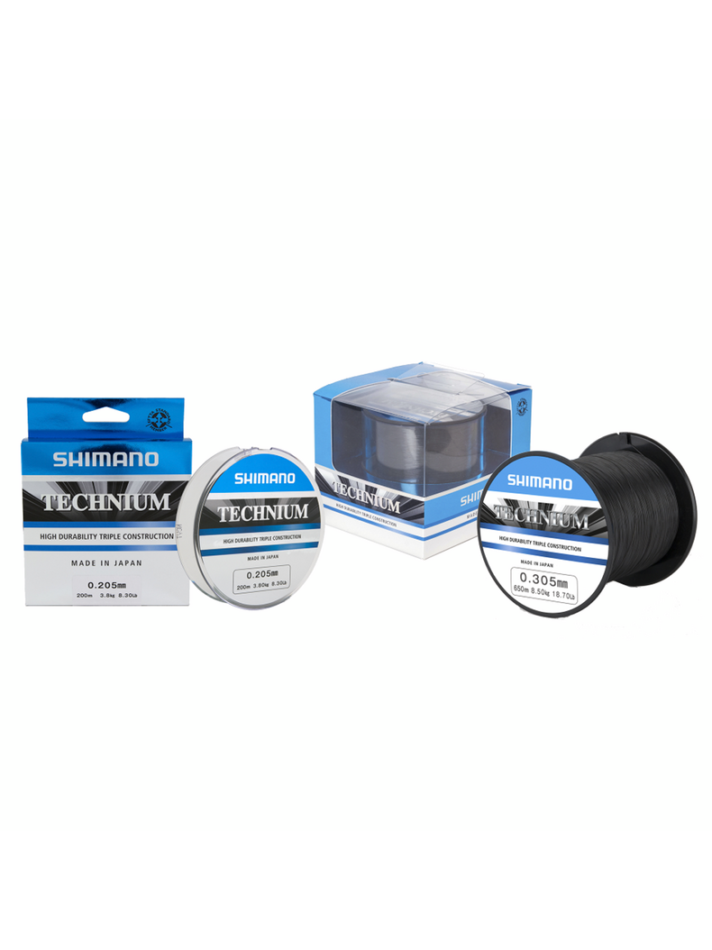 Леска Shimano Technium 200м, Диаметр: 0,165 мм Леска Shimano Technium 200м, Диаметр: 0,165 мм