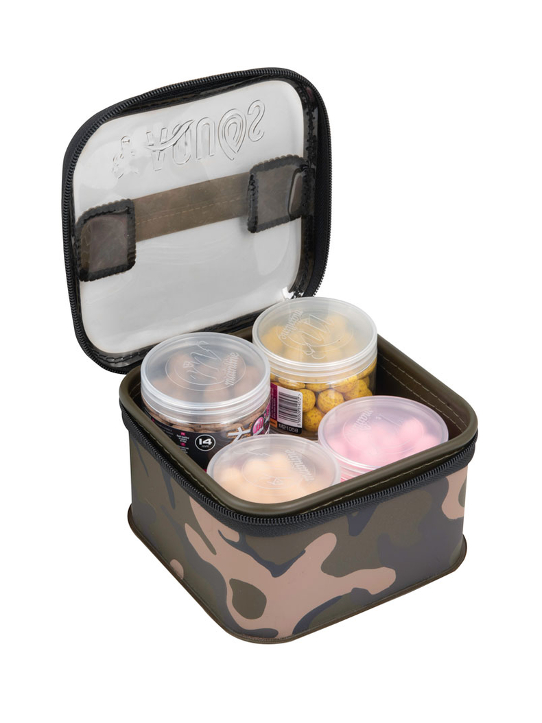 Водостойкая сумка малая для насадок FOX Aquos Camo Bait Storage M Водостойкая сумка малая для насадок FOX Aquos Camo Bait Storage M
