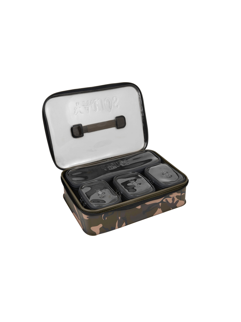 Набор водостойких сумок FOX Aquos Camo Accessory Bag System, изображение 2 Набор водостойких сумок FOX Aquos Camo Accessory Bag System, изображение 2
