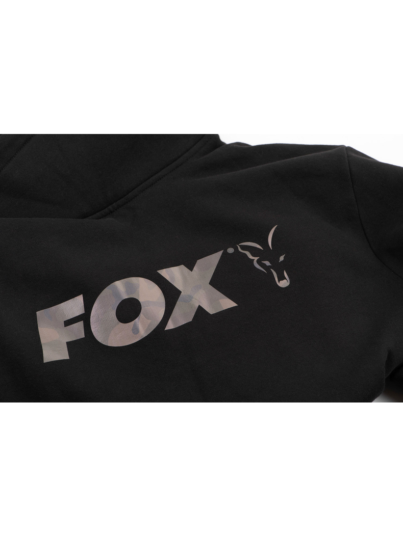 Толстовка с высоким воротом FOX Black/Camo High Neck, Размер: S, изображение 3 Толстовка с высоким воротом FOX Black/Camo High Neck, Размер: S, изображение 3