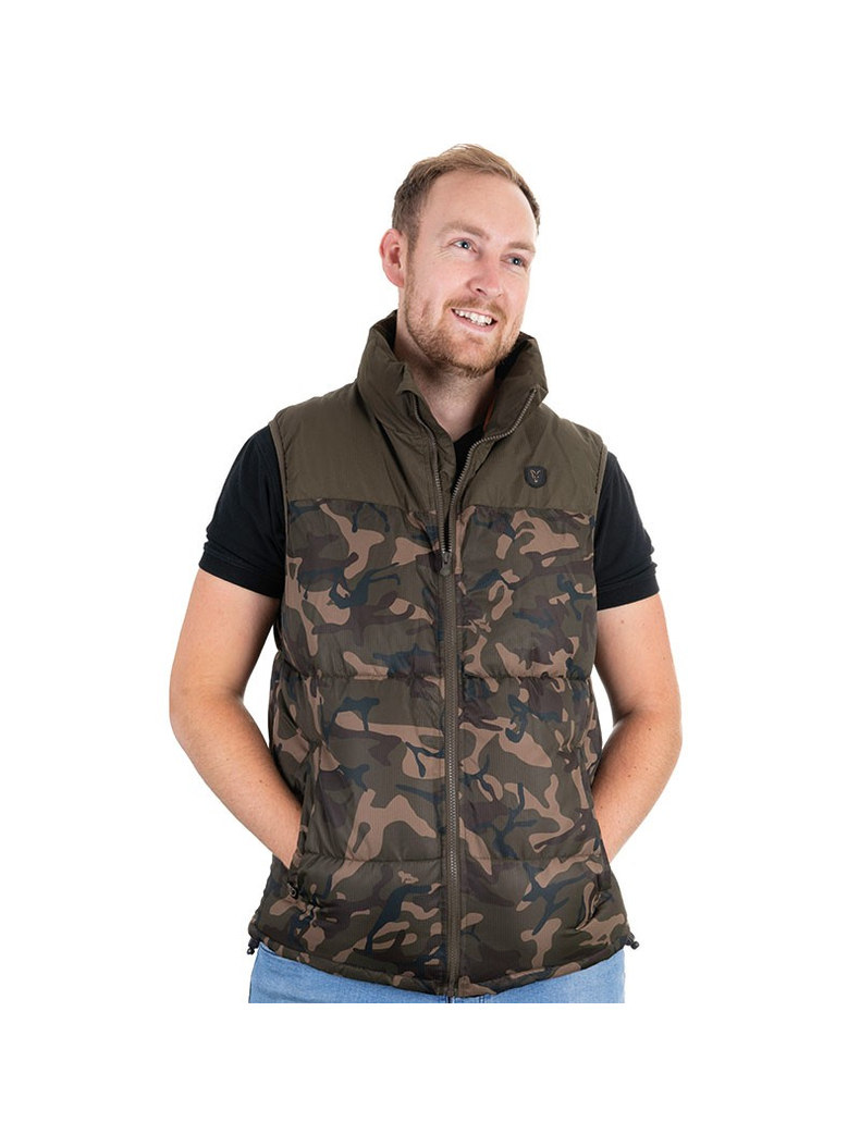 Жилетка утепленная FOX Camo/Khaki RS Gilet, Размер: S, изображение 2