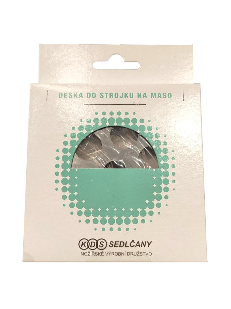 Сменный диск KDS Sedlcany для мясорубки №22, Диаметр отверстий: 12 мм, изображение 3