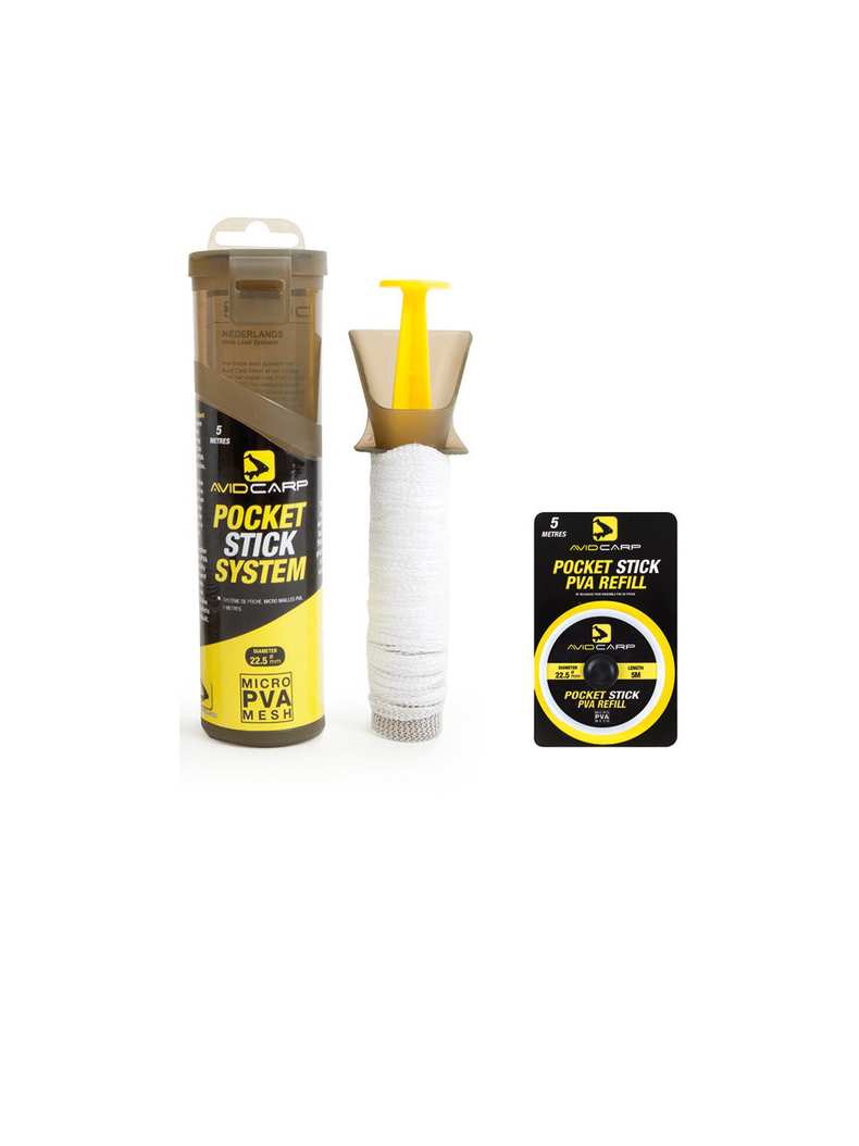 Сетка ПВА AVID CARP Pocket Stick (запаска), изображение 3 Сетка ПВА AVID CARP Pocket Stick (запаска), изображение 3