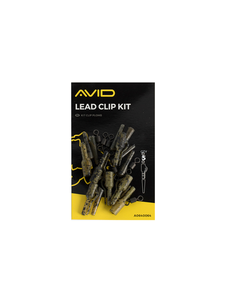 Набор безопасных клипс AVID CARP Terminal Tackle Lead Clip Kit, изображение 2