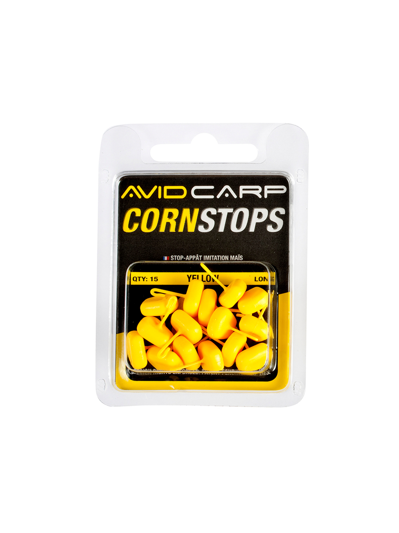 Стопорки AVID CARP Corn Stops Long Yellow Стопорки AVID CARP Corn Stops Long Yellow