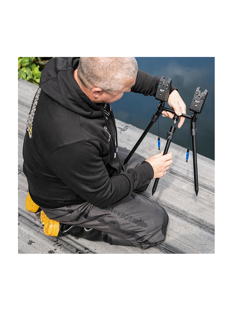 Наклонная перекладина AVID CARP Lok Down 3 Rod Buzz Pod, Ширина: 10'' (25см), изображение 3