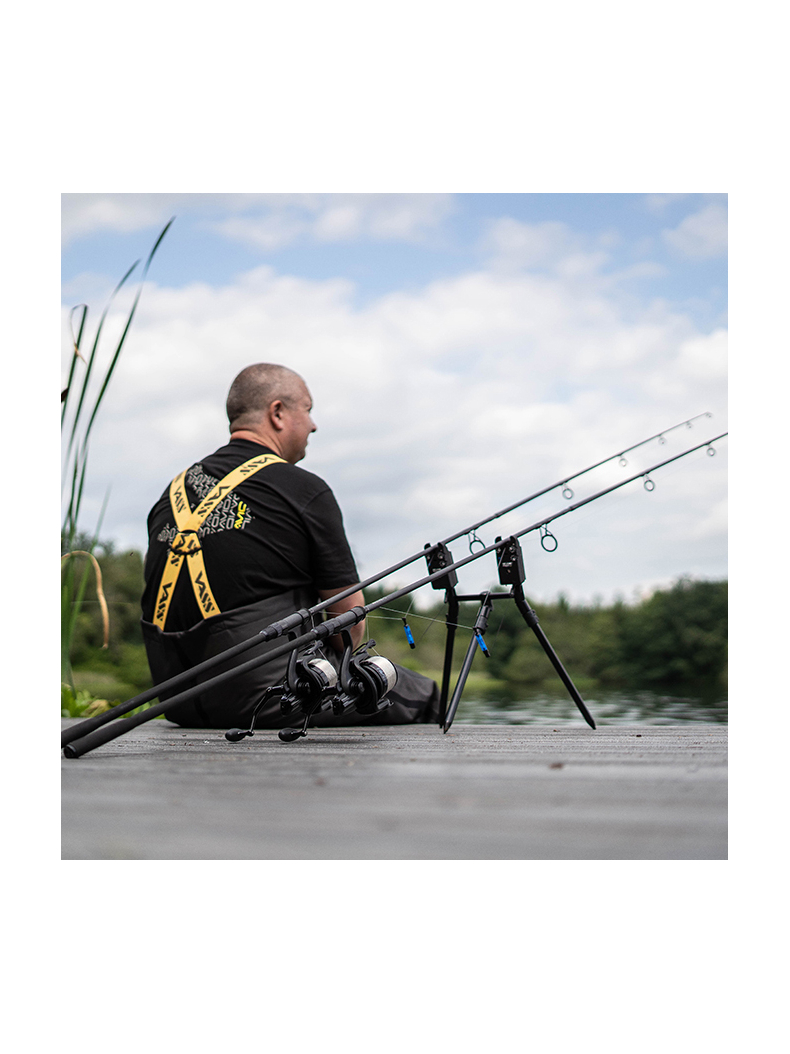 Наклонная перекладина AVID CARP Lok Down 3 Rod Buzz Pod, Ширина: 10'' (25см), изображение 7