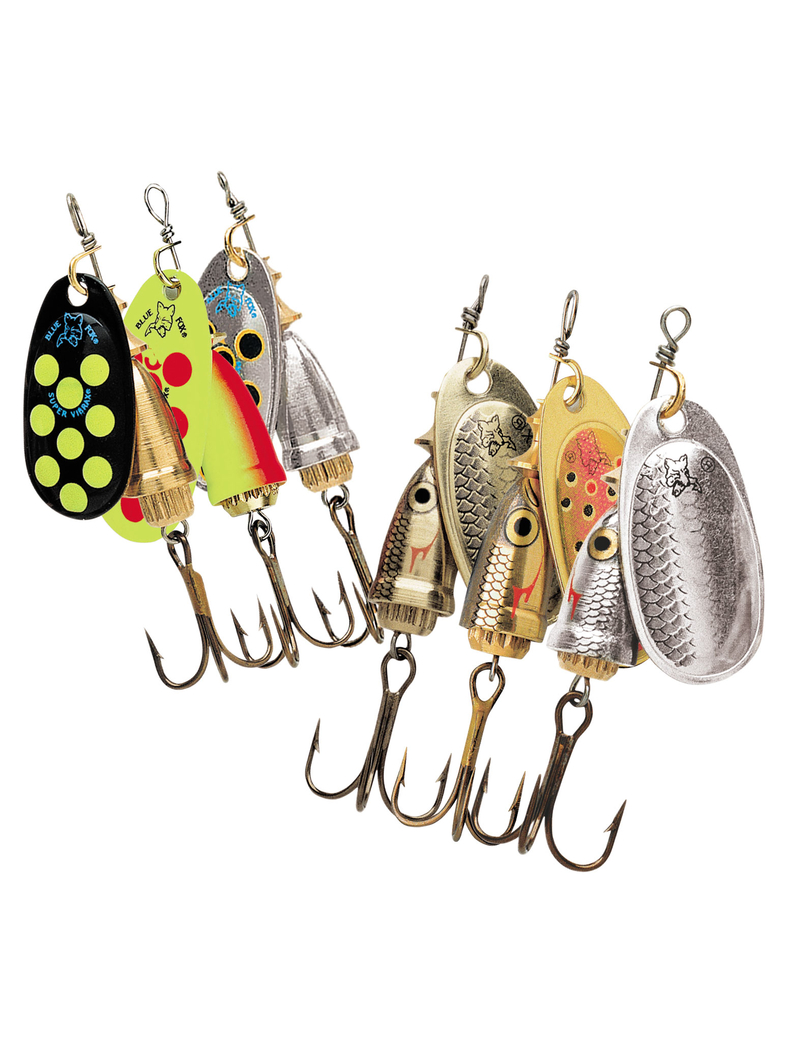 Набор блёсен Blue Fox Vibrax Hot Pepper / Vibrax Shad (100 шт.) Набор блёсен Blue Fox Vibrax Hot Pepper / Vibrax Shad (100 шт.)
