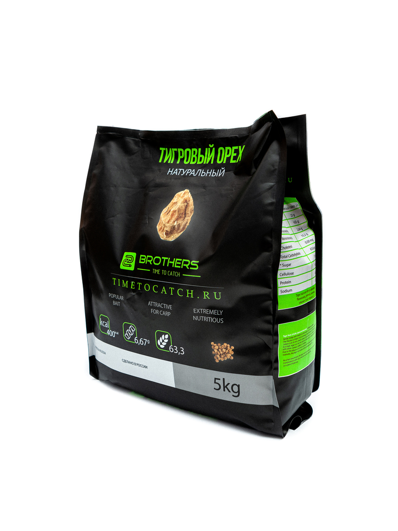 Тигровый орех натуральный 8-12мм 5 кг TIGER NUT Тигровый орех натуральный 8-12мм 5 кг TIGER NUT