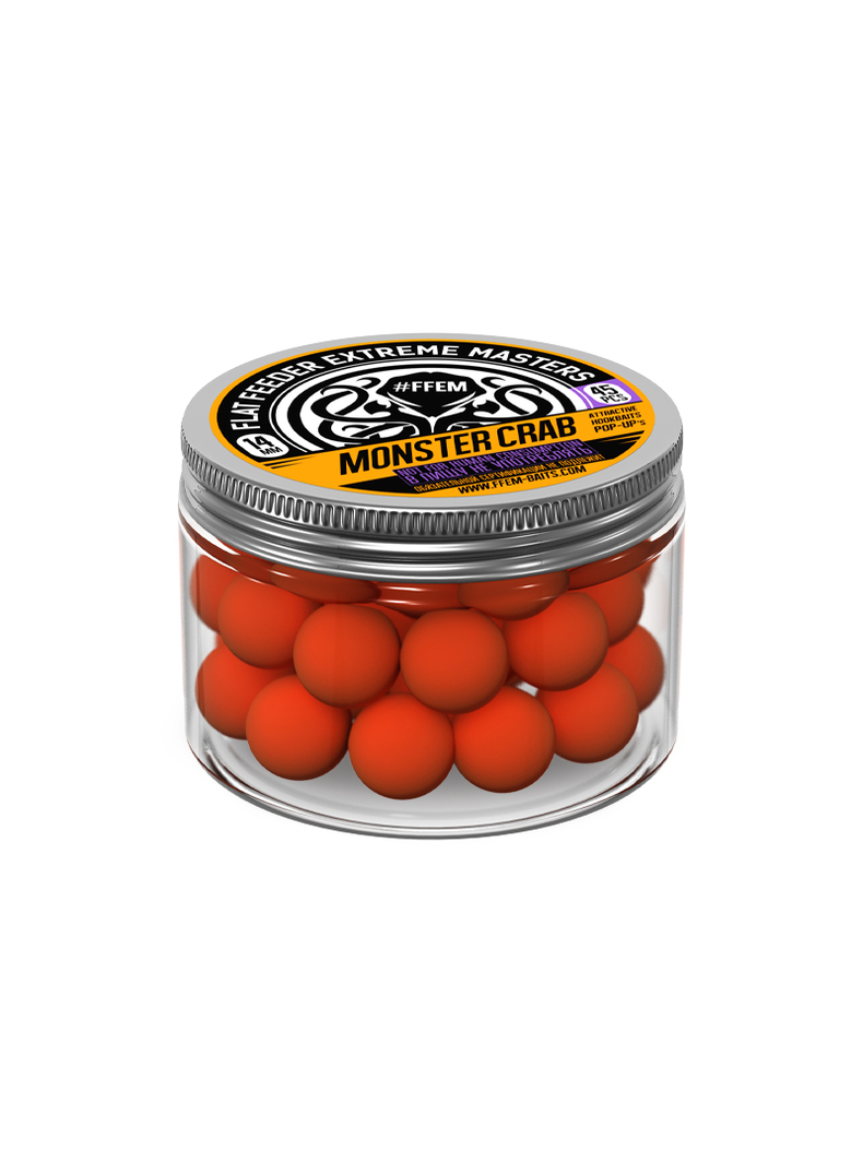 Плавающие бойлы FFEM Pop-Up Monster Crab (Монстр Краб) 14мм Плавающие бойлы FFEM Pop-Up Monster Crab (Монстр Краб) 14мм