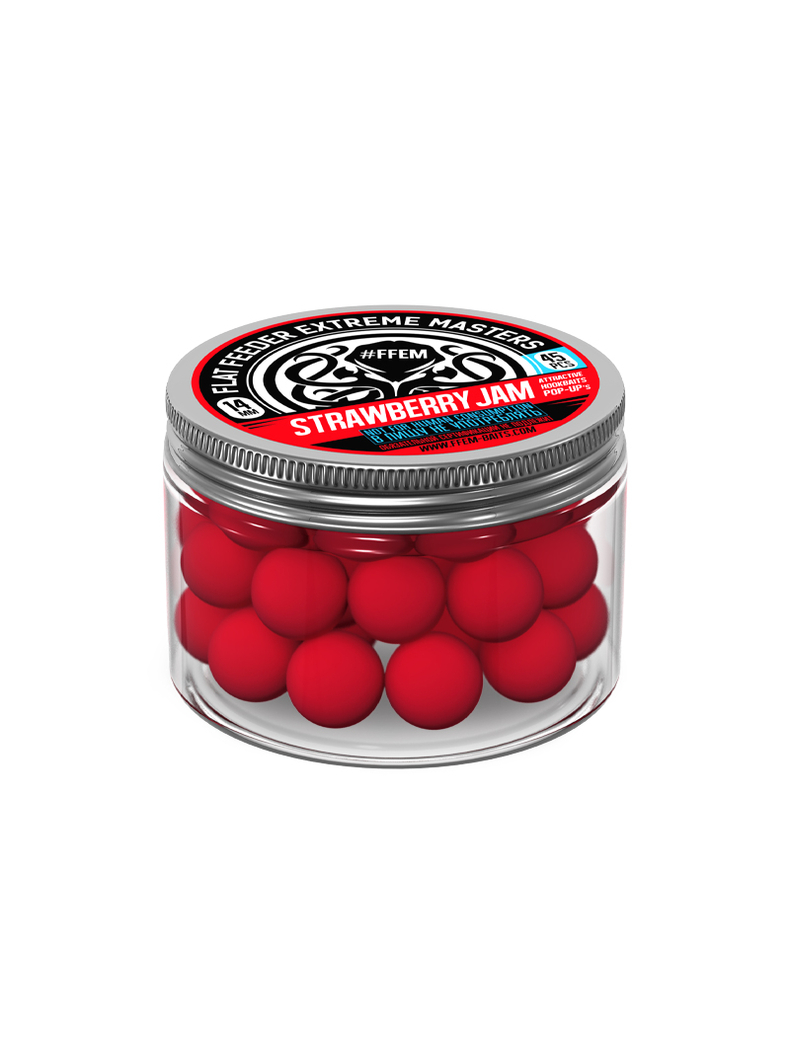 Плавающие бойлы FFEM Pop-Up Strawberry Jam (Клубника) 14мм Плавающие бойлы FFEM Pop-Up Strawberry Jam (Клубника) 14мм