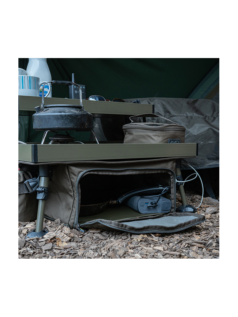 Монтажный столик двухъярусный с сумкой AVID CARP Double Decker Bivvy Organizer, изображение 10 Монтажный столик двухъярусный с сумкой AVID CARP Double Decker Bivvy Organizer, изображение 10