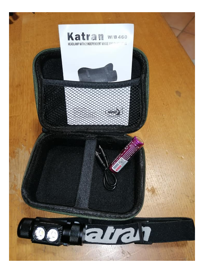 Фонарь налобный Katran Head Lamp W/B 460, изображение 11