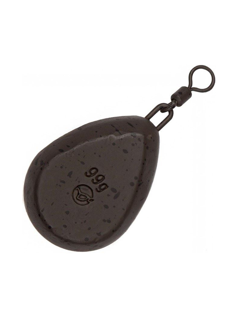 Грузила Korda Flat Pear Swivel, Вес грузила: 4.0 oz – 113 г