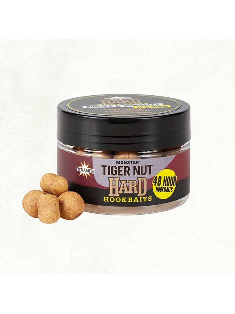 Бойлы насадочные Dynamite Baits Hard Hook Baits Monster Tiger Nut (Тигровый Орех), Диаметр: 14 / 15 мм
