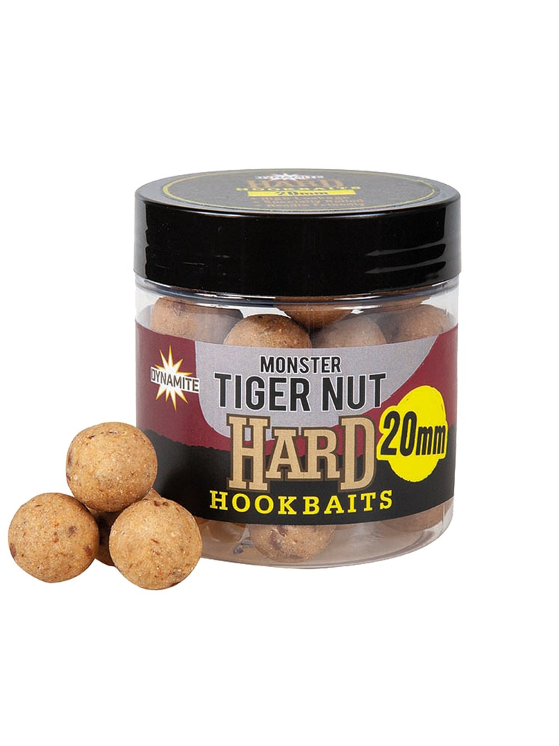 Бойлы насадочные Dynamite Baits Hard Hook Baits Monster Tiger Nut (Тигровый Орех), Диаметр: 14 / 15 мм, изображение 2