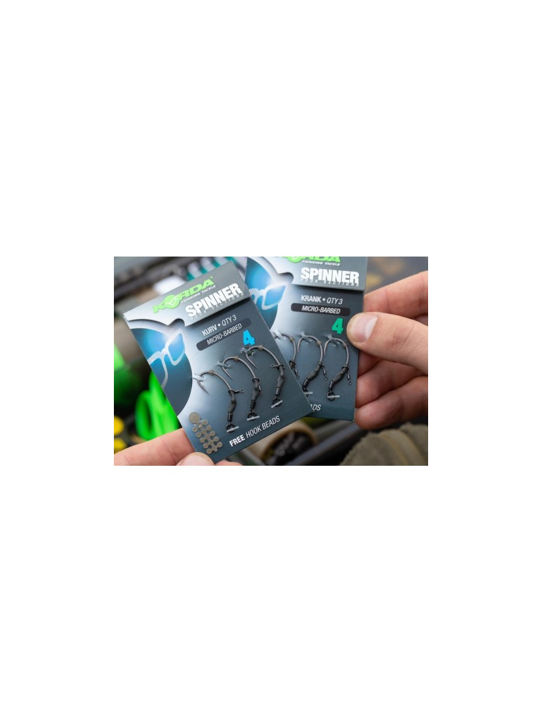 Готовая оснастка Korda Spinner Hook Sections Kurv, Размер крючка: 6, изображение 2 Готовая оснастка Korda Spinner Hook Sections Kurv, Размер крючка: 6, изображение 2