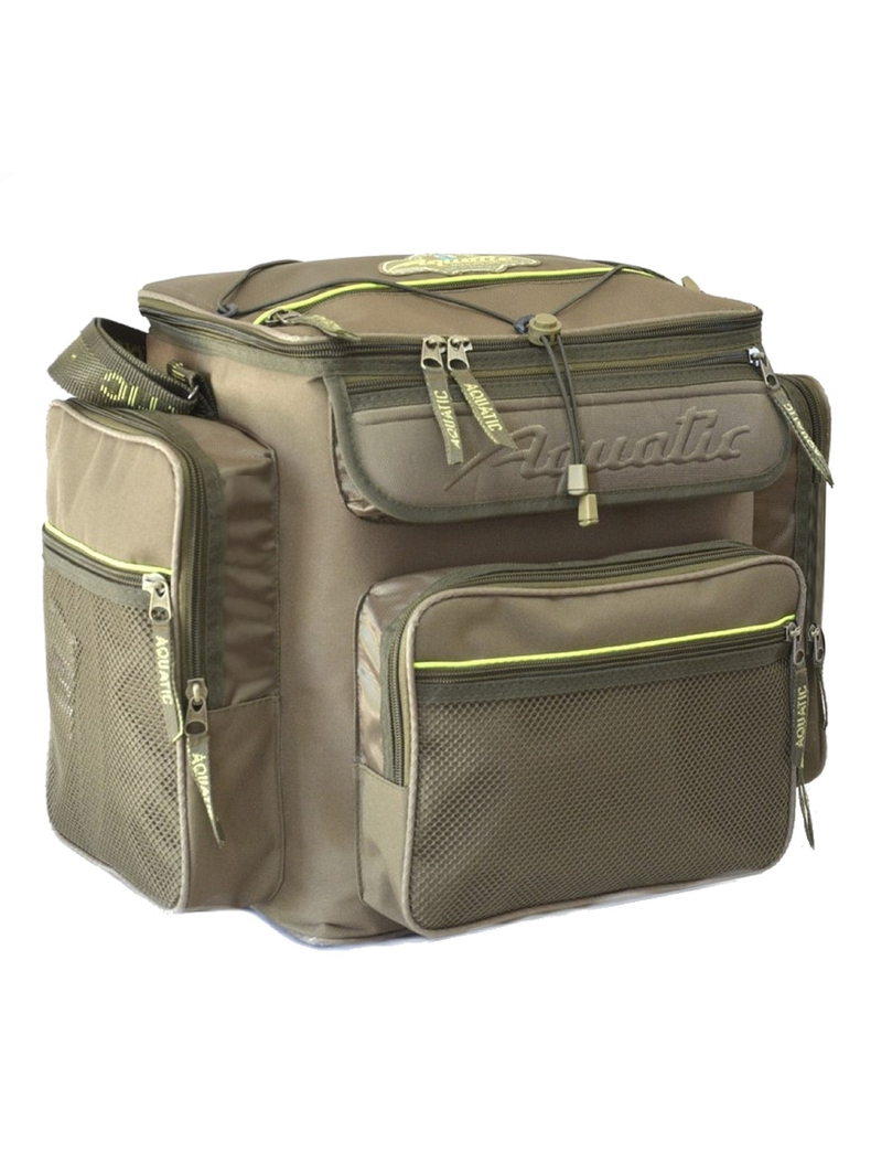 Термосумка с карманами Aquatic С-20, Цвет: Хаки Термосумка с карманами Aquatic С-20, Цвет: Хаки