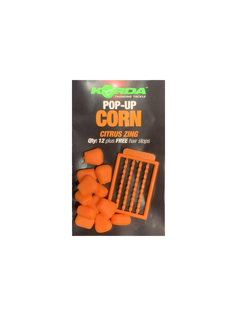 Плавающая имитационная приманка Korda Pop Up Corn Citrus Zing Orange (цитрус) оранжевая Плавающая имитационная приманка Korda Pop Up Corn Citrus Zing Orange (цитрус) оранжевая